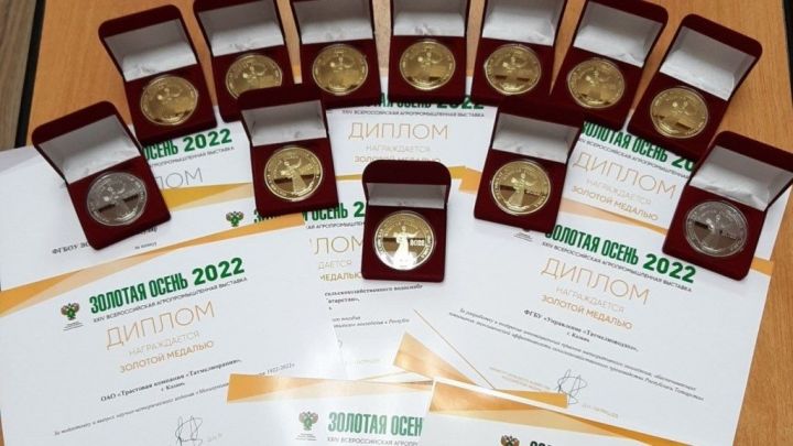 В Москве на агропромышленной выставке «Золотая осень-2022» нармонские аграрии получили две престижные медали