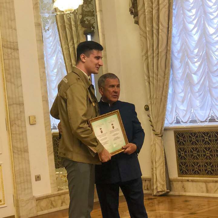 Студотряды Татарстана награждены премией Президента РТ
