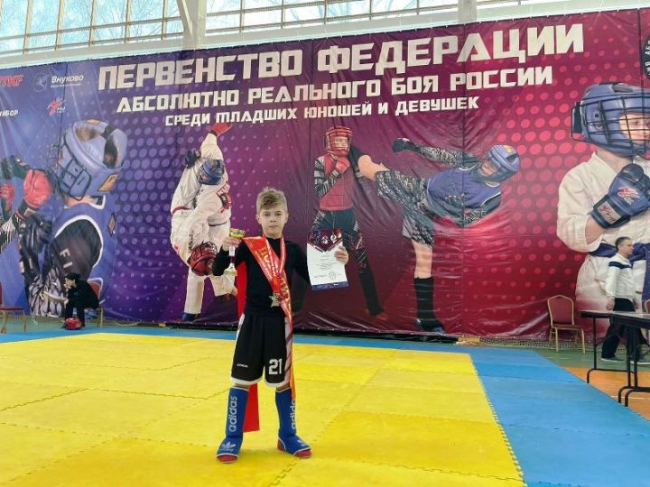 Артур Шабалин из Лаишевского района – чемпион России по абсолютно реальному бою