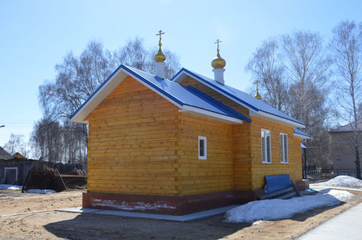 В деревне Орел Лаишевского района храм построили на средства верующих