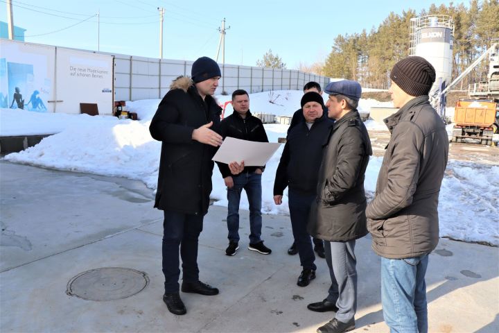 Район башлыгы “Сокуры” сәнәгать паркында булды