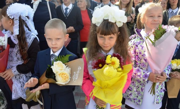 Татарстанские школы с 1 сентября пополнятся более 55тыс. первоклассников
