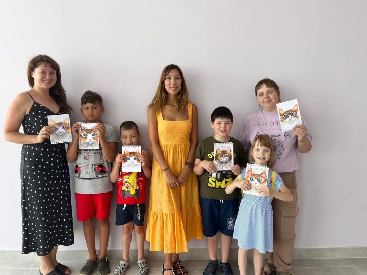 В Лаишевском районе детей и родителей учили технике быстрого рисунка