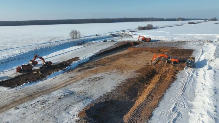 В Татарстане началось строительство обхода села Сокуры