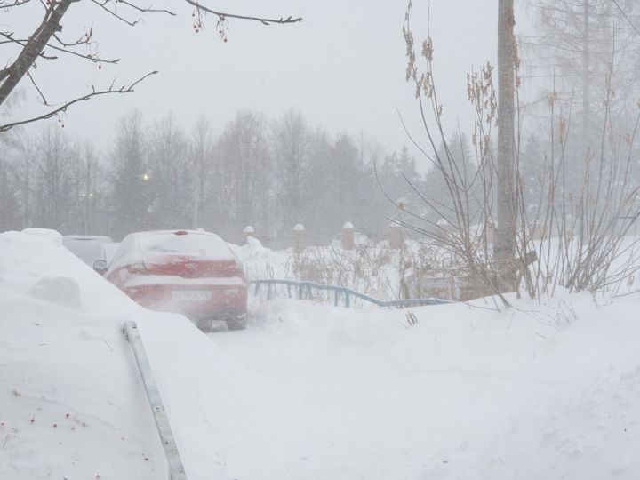 14 февраля в Лаишевском районе возможна метель