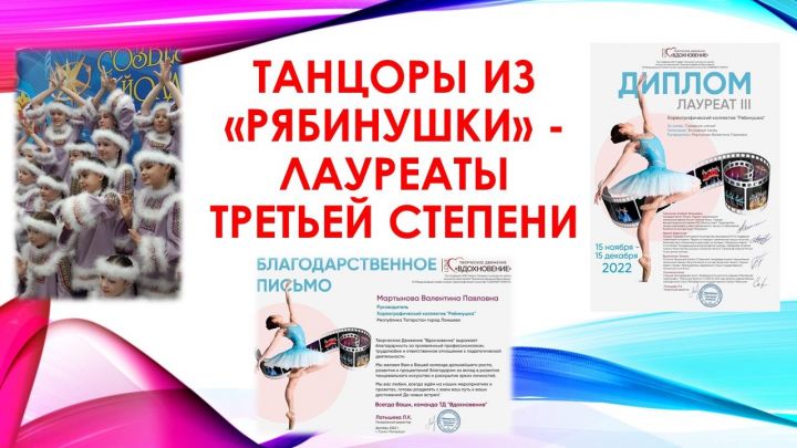 Лаишевские танцоры успешно выступили в международном онлайн-конкурсе
