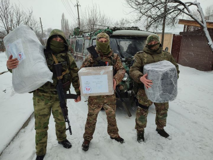 Из Лаишевского района в зону СВО отправили гуманитарный груз