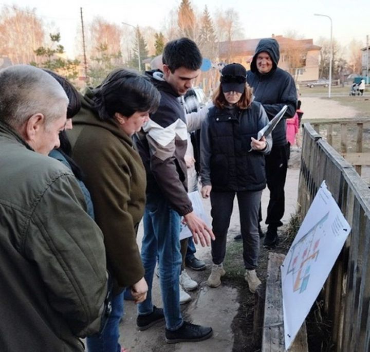 В Лаишевском районе реализуется программа «Наш двор»