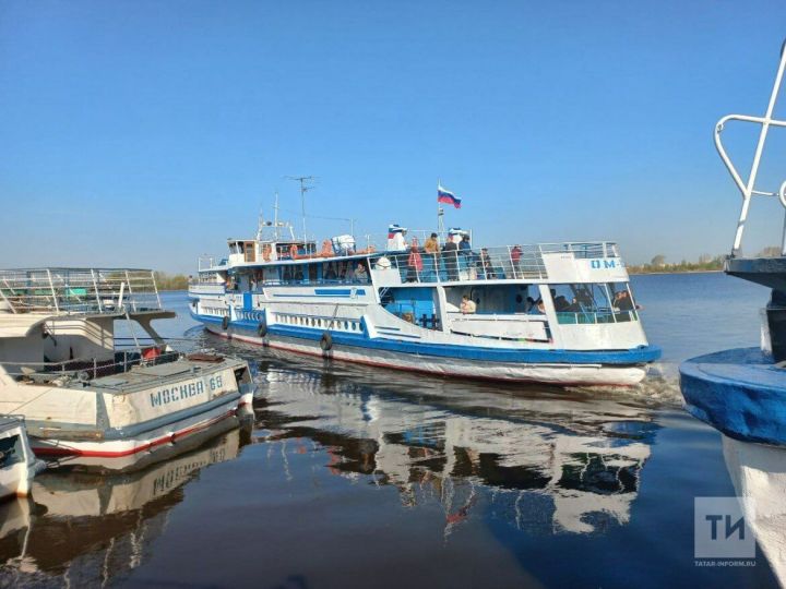 В Татарстане открылась пассажирская навигация по Волге и Каме