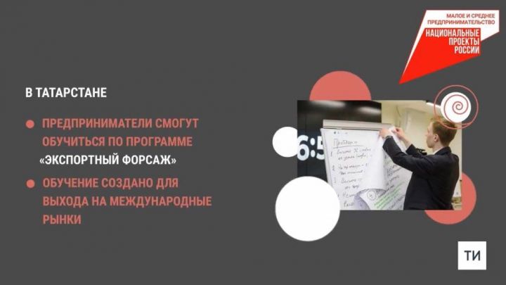 Национальный проект позволит малому и среднему бизнесу Татарстана расширить географию экспорта