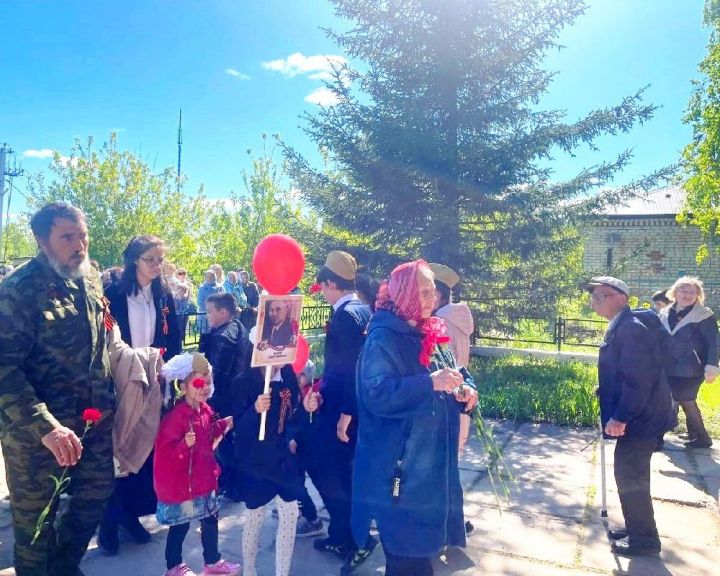 В День Победы в селах Лаишевского района прошли митинги: Большие Кабаны