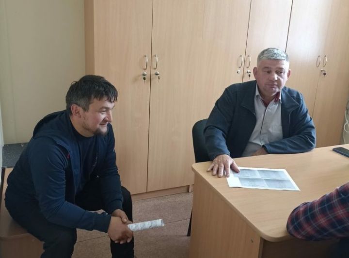 Главный ветврач Лаишевского района проводит встречи с предпринимателями и представителями мусульманских организаций