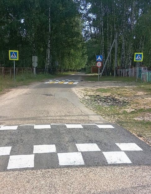 В Орловском сельском поселении заботятся о безопасности детей на дороге
