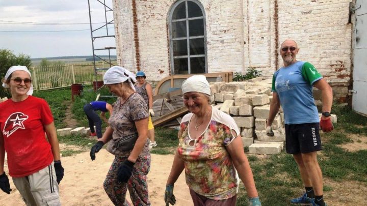 В Лаишевском районе Татарстана в селе Державино восстанавливают храм святителя Николая Чудотворца