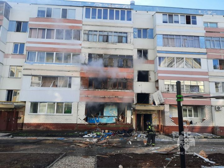 В пятиэтажке Нижнекамска взорвался бытовой газ