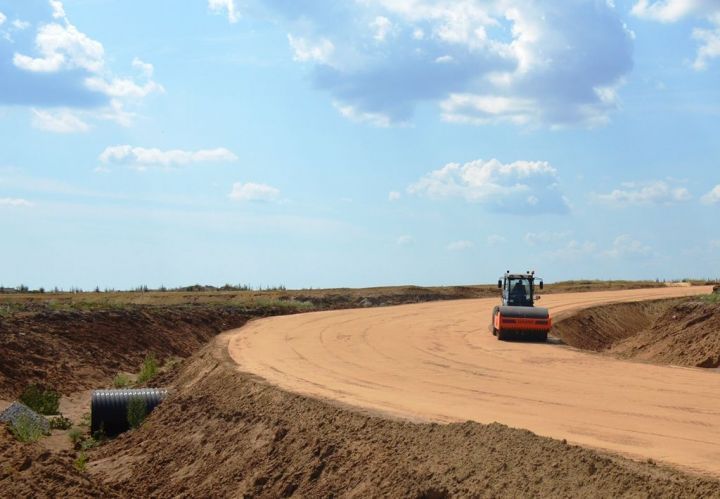 Лаеш районында М12 автотрассасы төзелеше дәвам итә