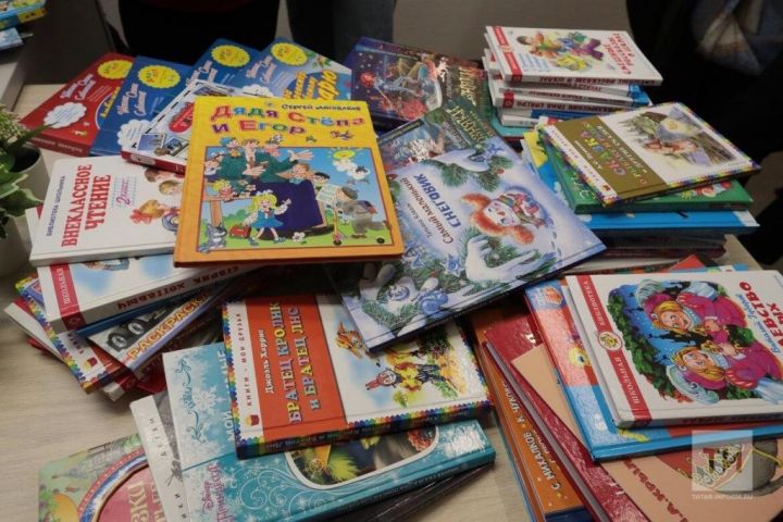 В Лаишевском районе до 17 августа проходит сбор книг для детей Донбасса