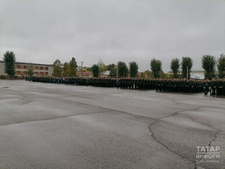 Курсанты Казанского танкового училища приняли присягу