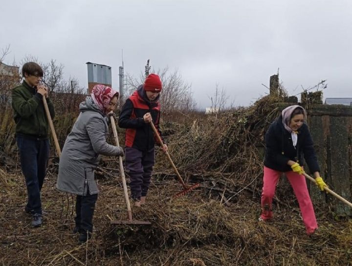 В Лаишевском районе добро не уходит на каникулы