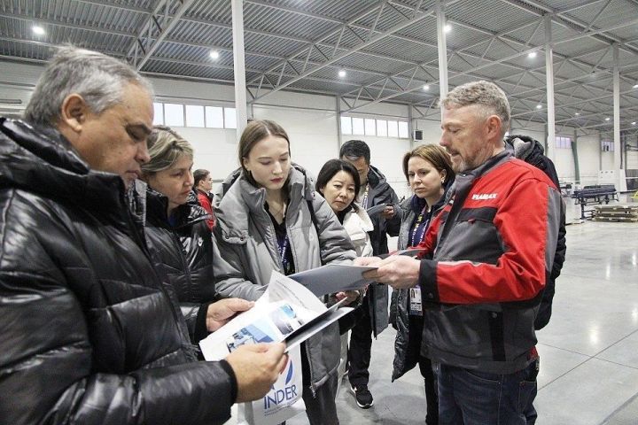 Кубинская делегация посетила производственную площадку в Лаишевском районе