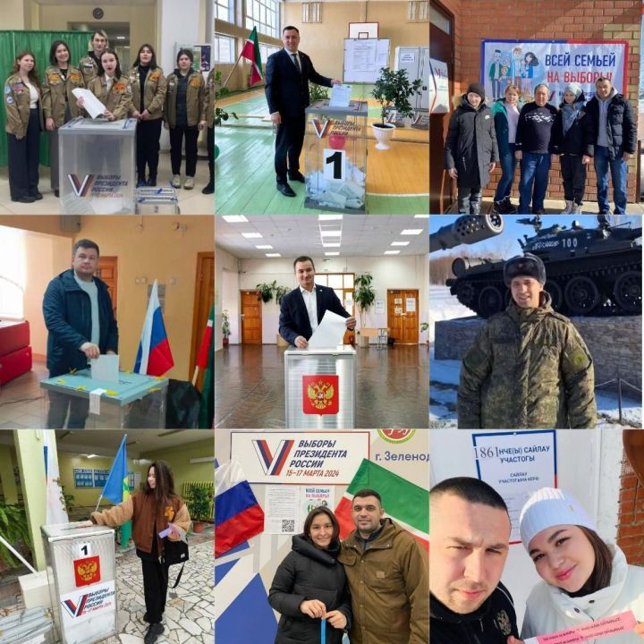 Татарстанцы участвуют в медиаэстафете голосования