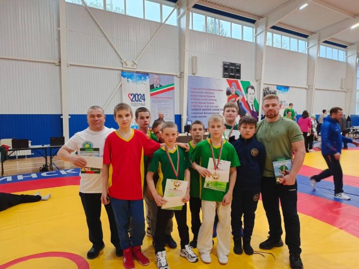 Лаишевские борцы победили на открытом турнире по корэш в Заинске