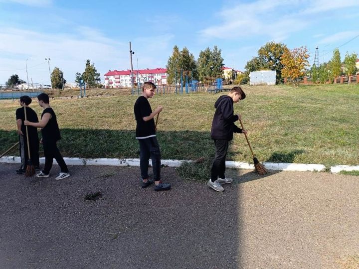 В Лаишеве начались субботники и средники