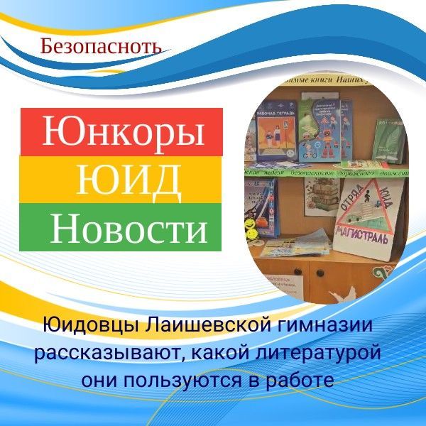 Юидовцы Лаишевской гимназии рассказывают, какая литература им помогает в работе