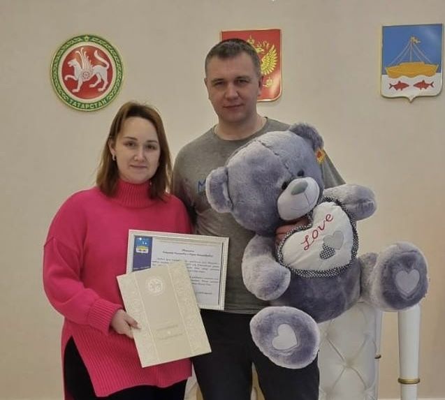 Первым в 2025 году в Лаишевском районе появился на свет мальчик, его назвали Максим