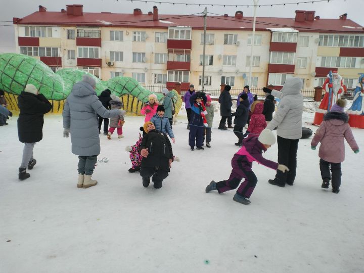 Зимние забавы в Лаишевском районе