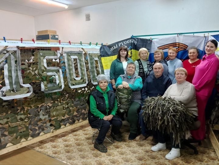 В Песчано-Ковалинском пункте плетения сплели 1500-ую сетку.
