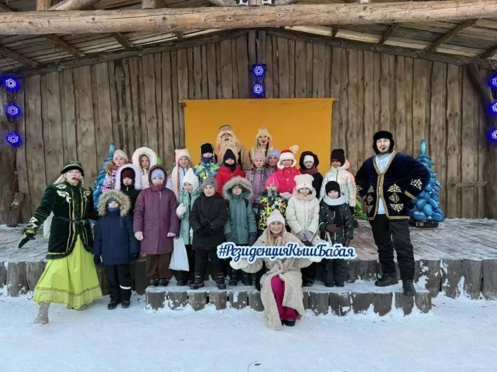 Лаеш районыннан кышкы әкияткә: Кыш бабай резиденциясенә сәяхәт