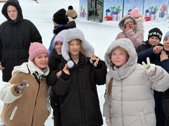 Молодые лаишевцы приняли участие в квесте «В объективе — зима»