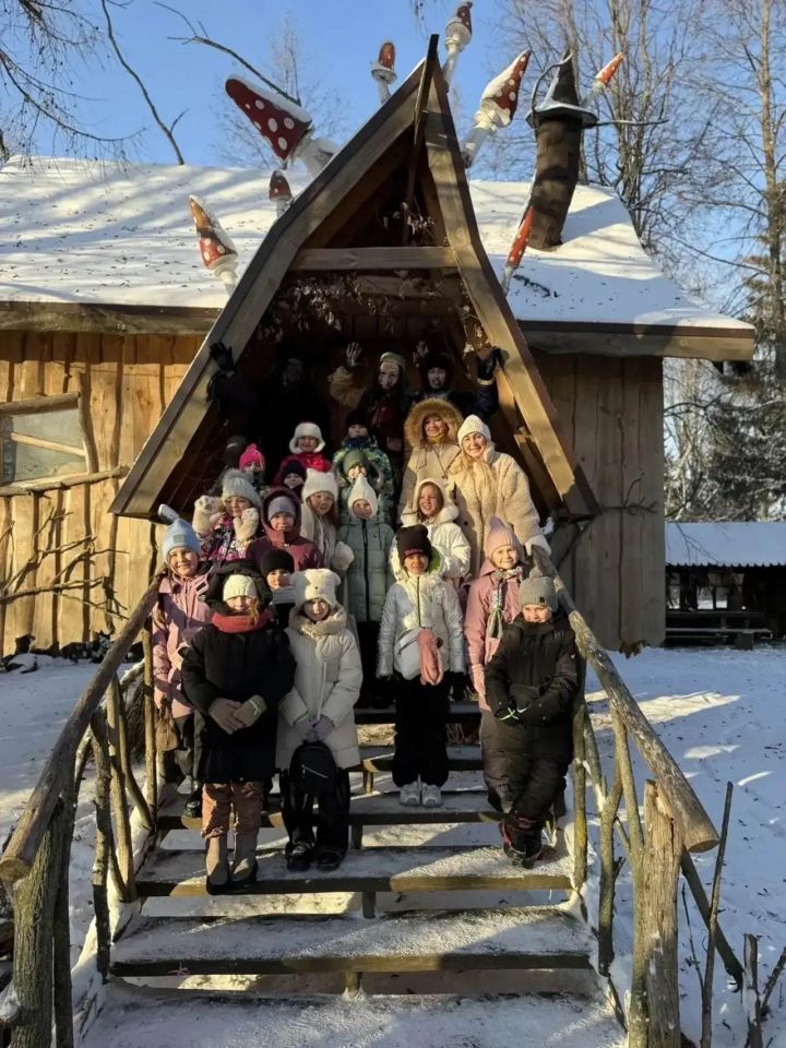 Лаеш районыннан кышкы әкияткә: Кыш бабай резиденциясенә сәяхәт