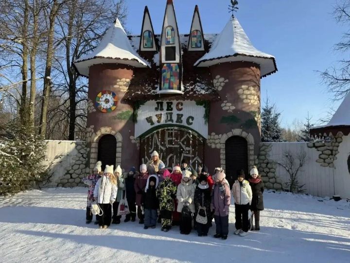 Лаеш районыннан кышкы әкияткә: Кыш бабай резиденциясенә сәяхәт