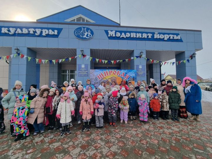 Масленицу в Лаишевском районе проводили народными гуляниями