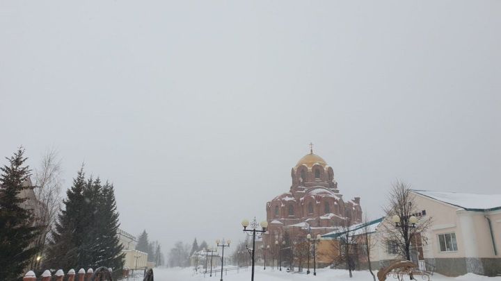 В четверг в Лаишевском районе ожидаются мокрый снег и туман