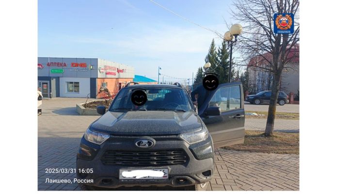 Лаишевский район: Водители наказаны за езду по пешеходной зоне