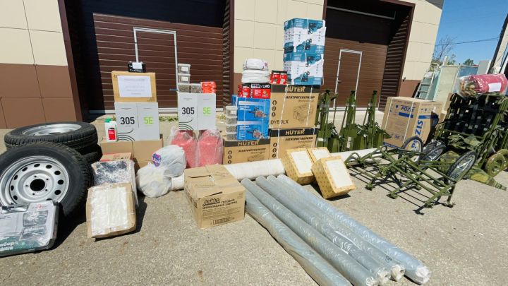 Из Лаишевского района в очередной раз отправлен гуманитарный груз для бойцов на передовой