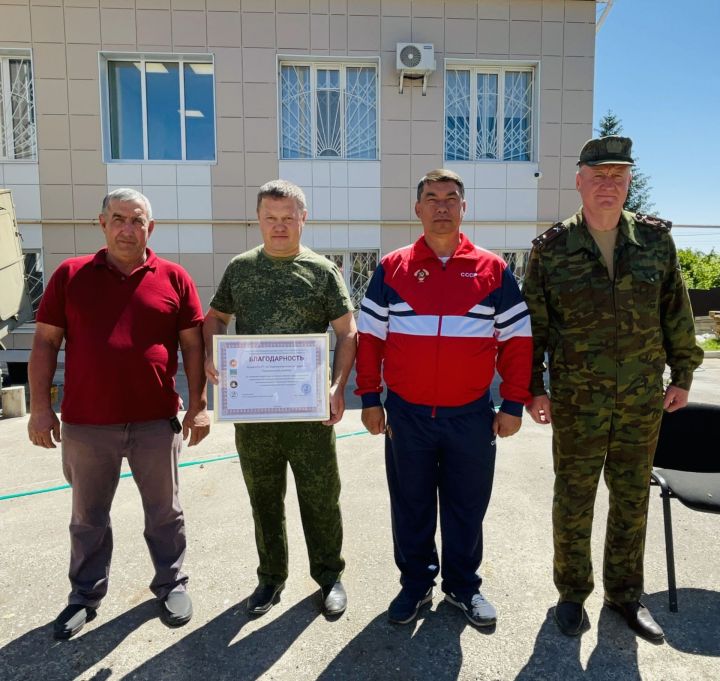 Из Лаишевского района в очередной раз отправлен гуманитарный груз для бойцов на передовой