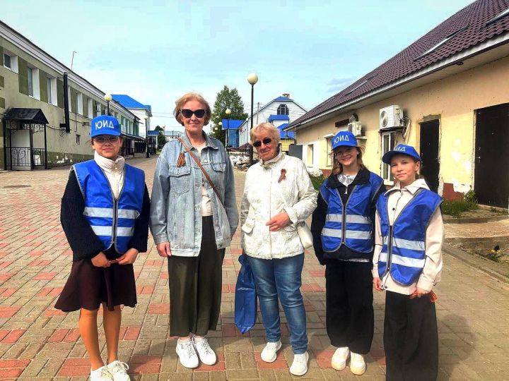 Акция «Георгиевская ленточка» в Лаишевском районе