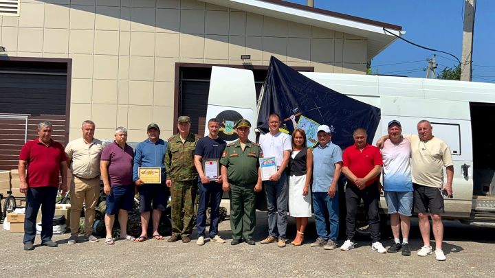 Из Лаишевского района очередной гуманитарный груз отправлен на передовую