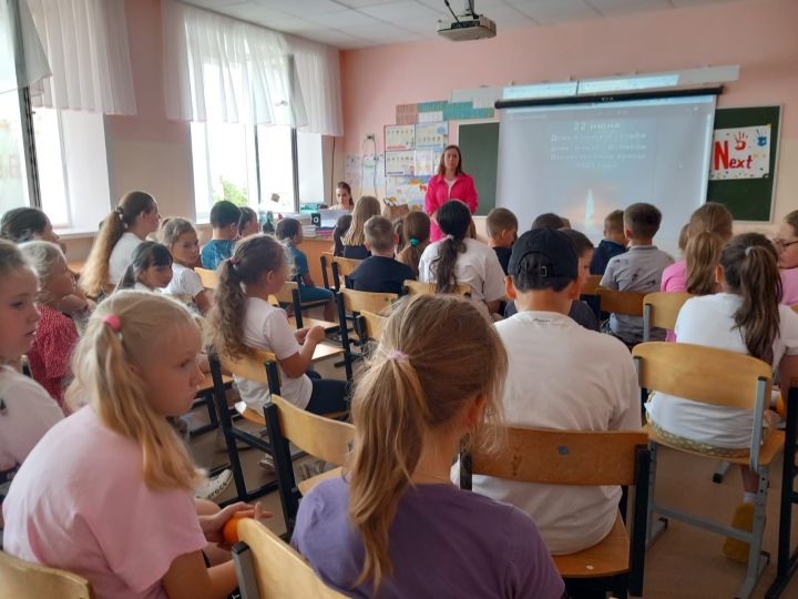 В Лаишевской школе № 2 воспитывают патриотов