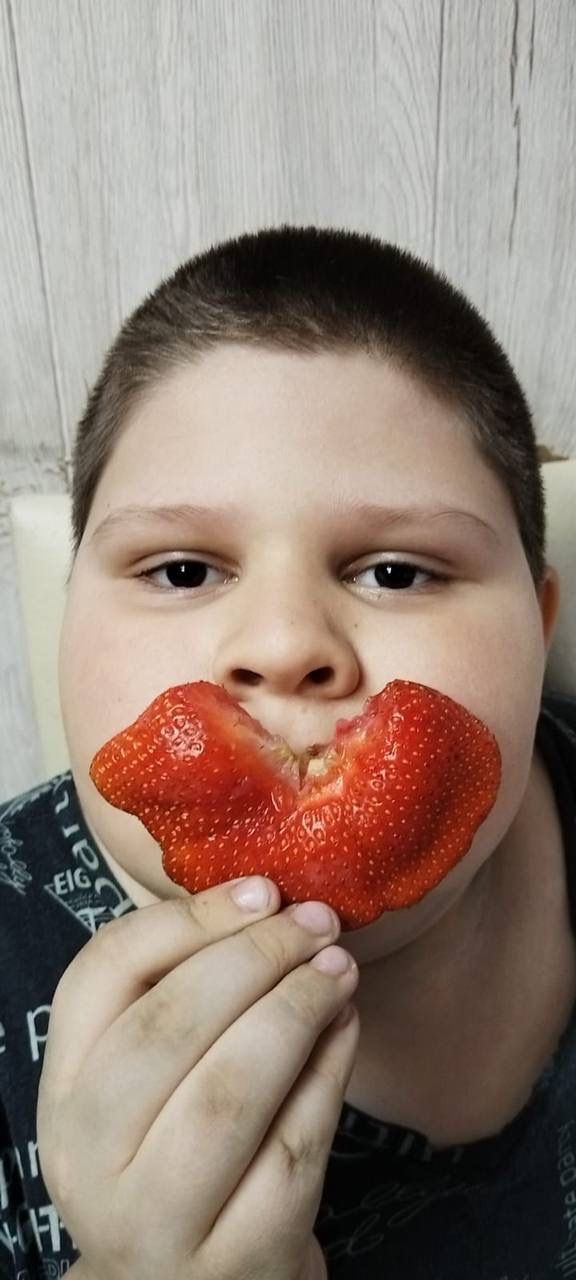 Клубника-бабочка: необычной формы ягода выросла в Лаишево