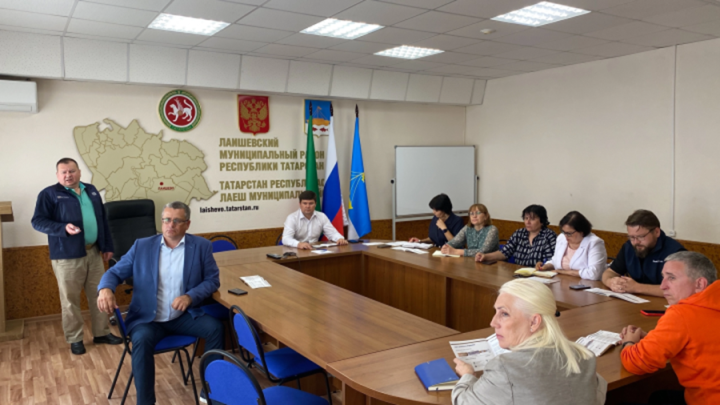 Лаеш районында бизнеска ярдәм чаралары турында фикер алыштылар