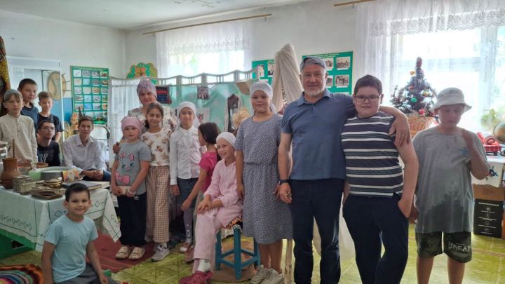 Татар Сараланы авылы мәчетендә   жәйге лагерь