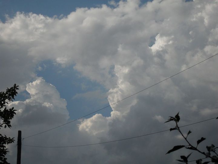 В четверг в Лаишевском районе ждут дожди, грозы и град