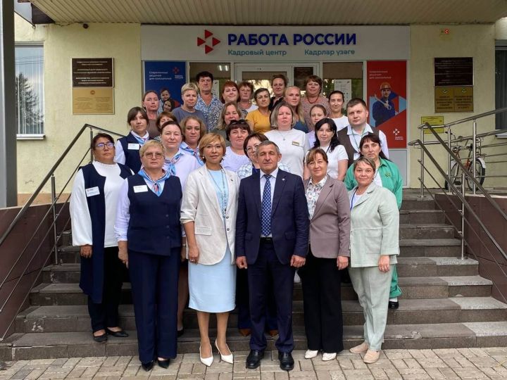 Лаеш районының     мәшгульлек үзәгенә капиталь ремонт ясалды