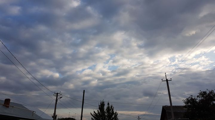 В пятницу в Лаишевском районе ожидается небольшой дождь