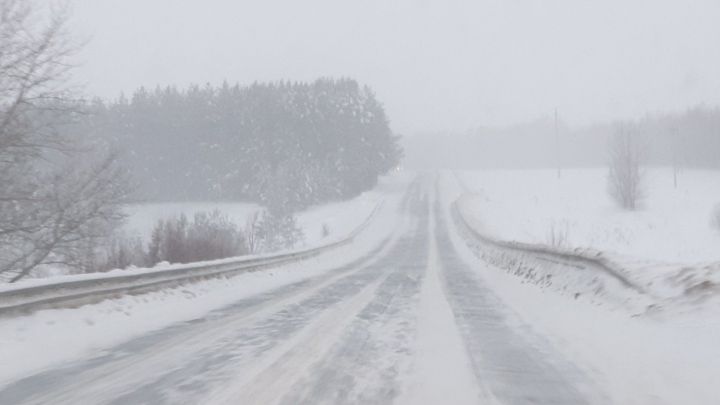 Введено ограничение движения на трассе М5 «Урал»